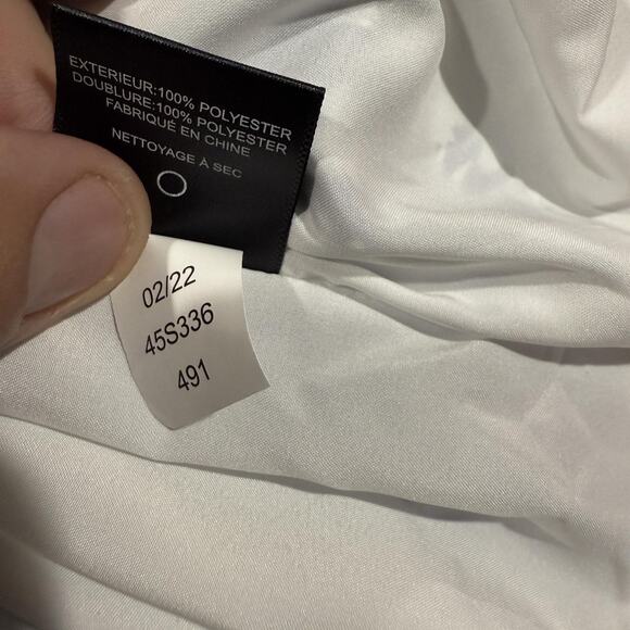 Sam Edelman Dress Womens Size 6 Blue White Floral Puff Sleeve Midi Sundress New - Picture 7 of 13